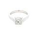 Platinum ROUND BRILLIANT CUT DIAMOND SOLITAIRE RING - 1.21CTS Gardiner Brothers