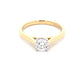 Yellow Gold Round Brilliant Cut Diamond Solitaire Ring - 0.70cts Gardiner Brothers