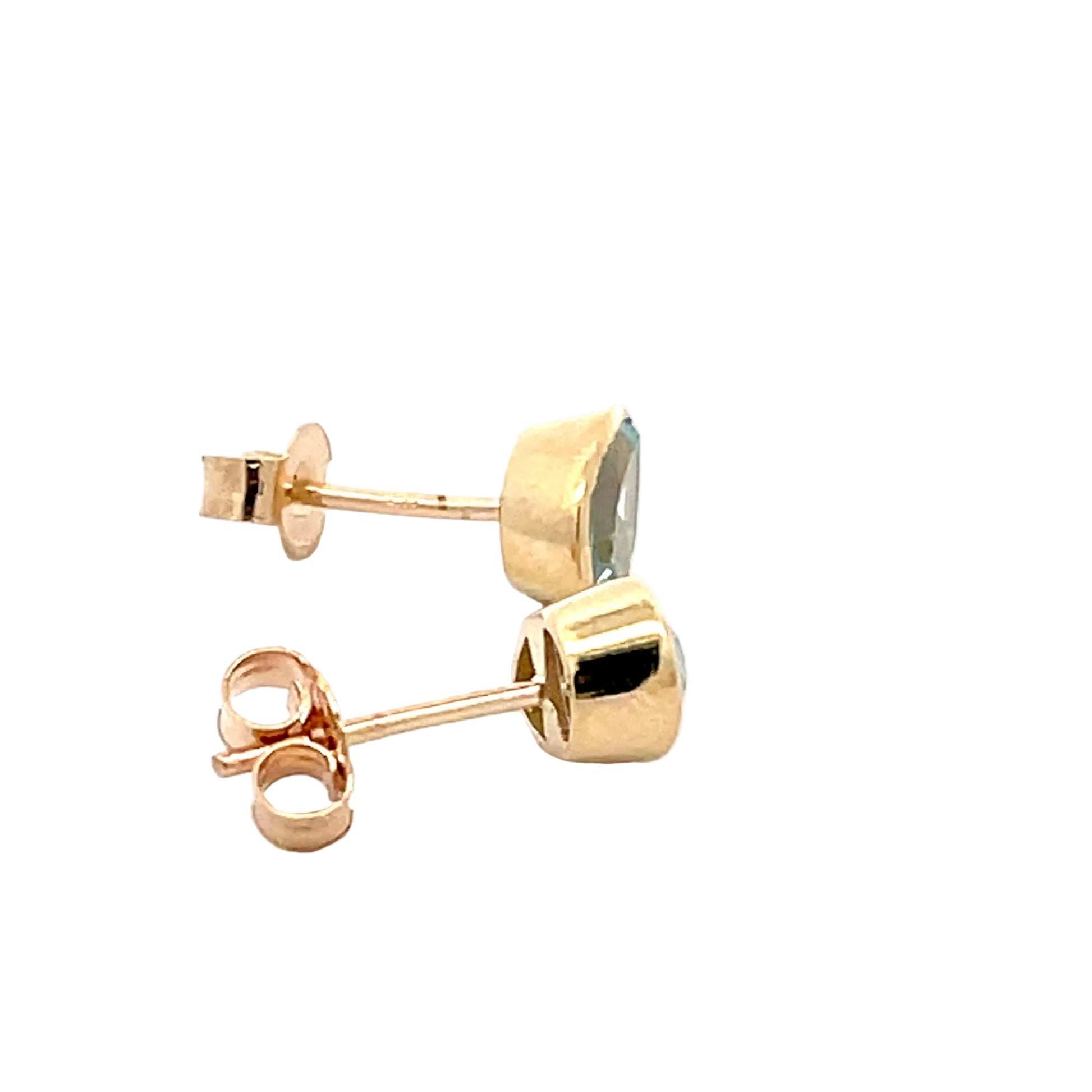 Pear Shaped Topaz Earrings Gardiner Brothers