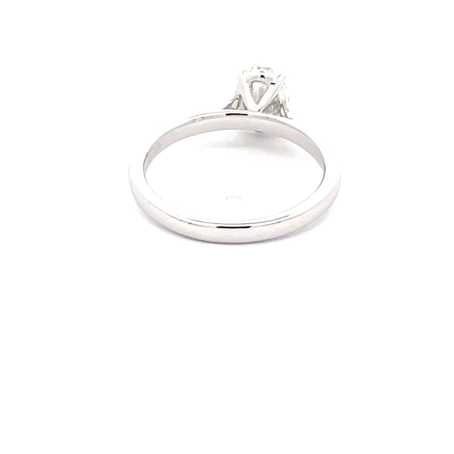 Lab Grown Oval Shaped Diamond Solitaire Ring - 1.04cts Gardiner Brothers