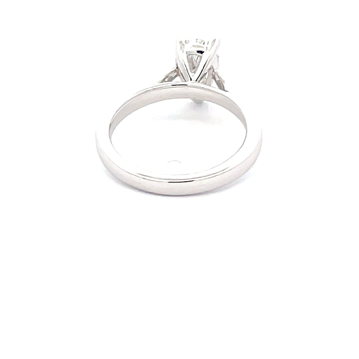 Platinum PEAR SHAPED DIAMOND SOLITAIRE RING - 0.71CTS Gardiner Brothers