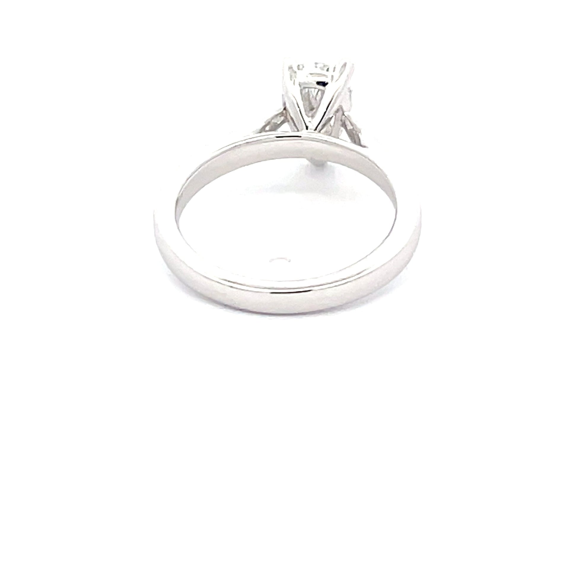 Platinum PEAR SHAPED DIAMOND SOLITAIRE RING - 0.71CTS Gardiner Brothers
