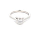 Platinum Round Brilliant Cut Diamond Solitaire Ring - 0.50cts Gardiner Brothers