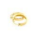 Yellow Gold Hoop Earrings  Gardiner Brothers   