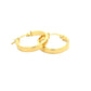Yellow Gold Hoop Earrings  Gardiner Brothers   