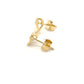 Yellow Gold Stud Earrings  Gardiner Brothers   