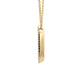 Yellow Gold Diamond Set Teardrop Style Pendant  Gardiner Brothers   