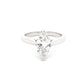 Platinum Marquise Shaped Diamond Solitaire Ring - 1.50cts Gardiner Brothers