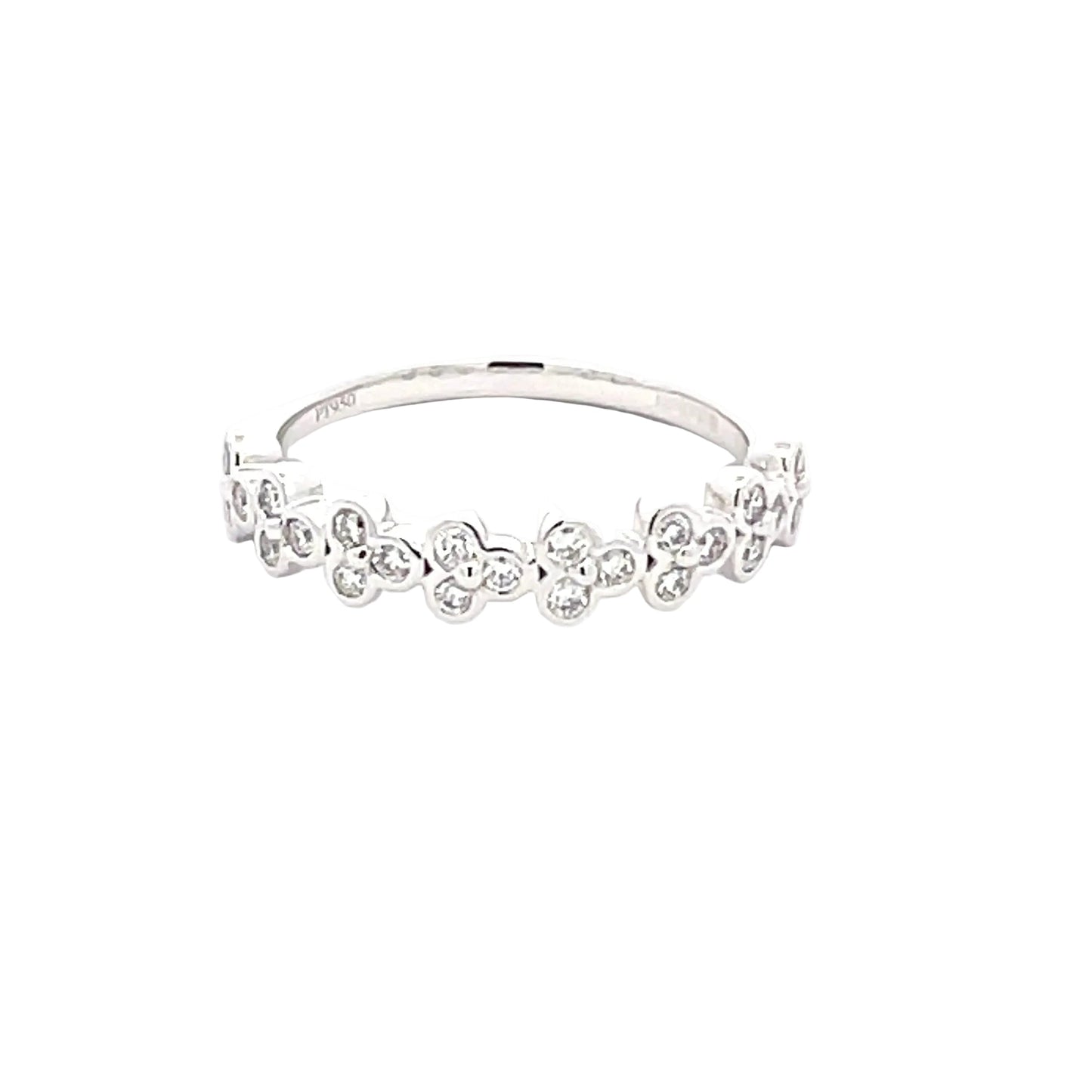 Round Brilliant Cut Diamond Floral Style Dress ring  Gardiner Brothers   