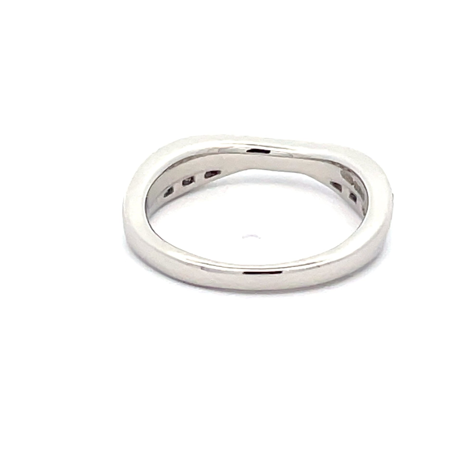 Round Brilliant Cut Diamond Bow Shaped Ring  Gardiner Brothers   