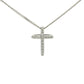 White Gold Diamond Set Cross Pendant  Gardiner Brothers   