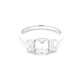 Emerald Cut Diamond 3 Stone Ring - 1.61cts  Gardiner Brothers   