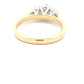 Yellow Gold OVAL SHAPED DIAMOND 3 STONE RING - 0.90CTS Gardiner Brothers