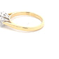 Yellow Gold OVAL SHAPED DIAMOND 3 STONE RING - 0.90CTS Gardiner Brothers