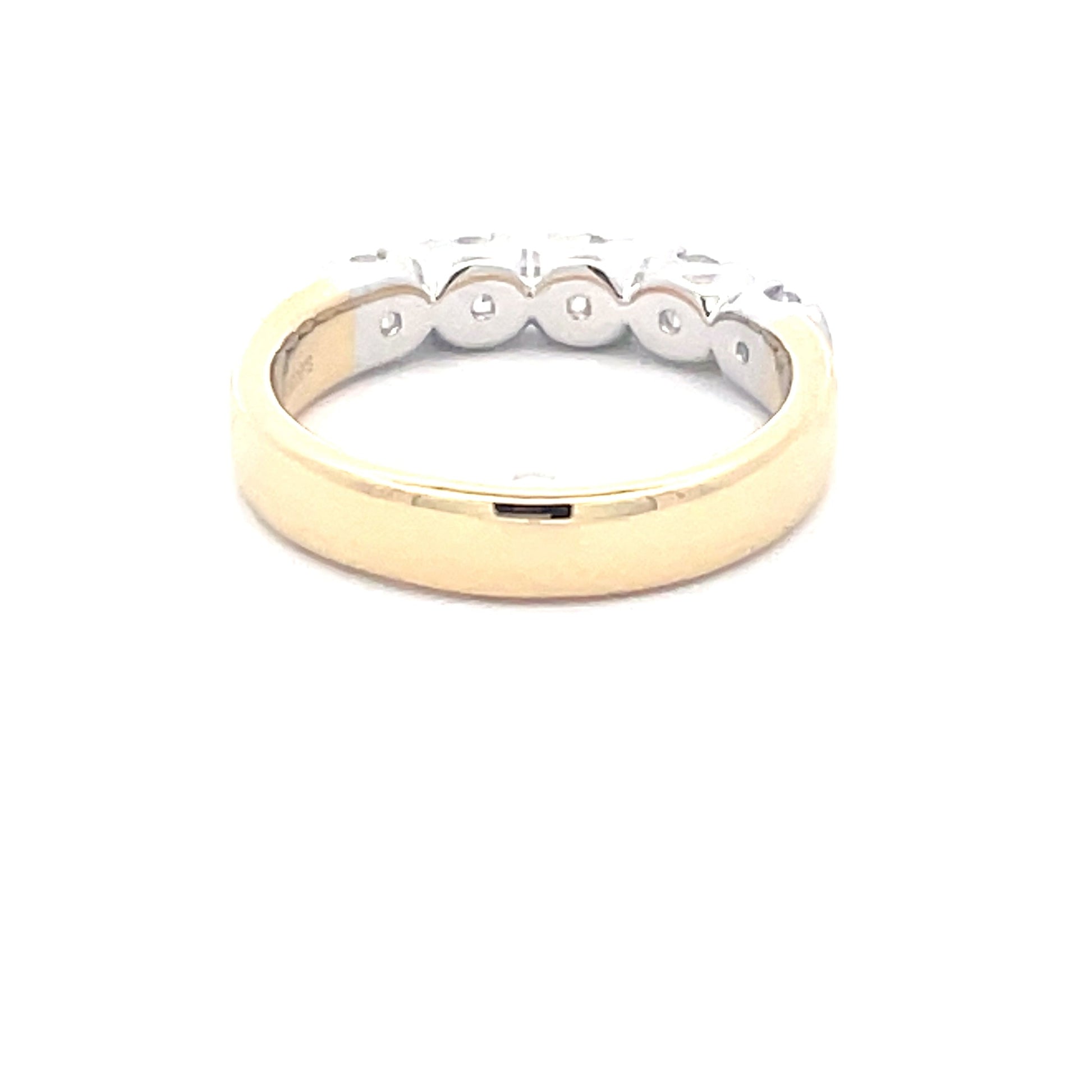 Round Brilliant Cut Diamond 5 Stone Ring - 1.00cts  Gardiner Brothers   