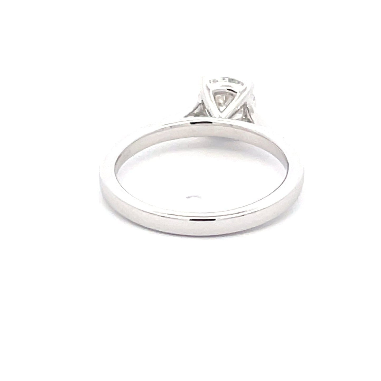Platinum ROUND BRILLIANT CUT DIAMOND SOLITAIRE RING - 1.00CTS Gardiner Brothers