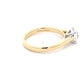 Yellow Gold ROUND BRILLIANT CUT DIAMOND SOLITAIRE RING - 1.00CTS Gardiner Brothers