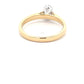 Yellow Gold Oval Shaped Diamond Solitaire Ring - 0.52cts Gardiner Brothers