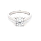 Platinum Round Brilliant Cut Diamond Solitaire Ring - 1.51cts Gardiner Brothers
