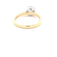 Yellow Gold Cushion Shaped Diamond Solitaire Ring - 1.00cts Gardiner Brothers
