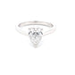 Platinum Pear Shaped Diamond Solitaire Ring - 1.51cts Gardiner Brothers