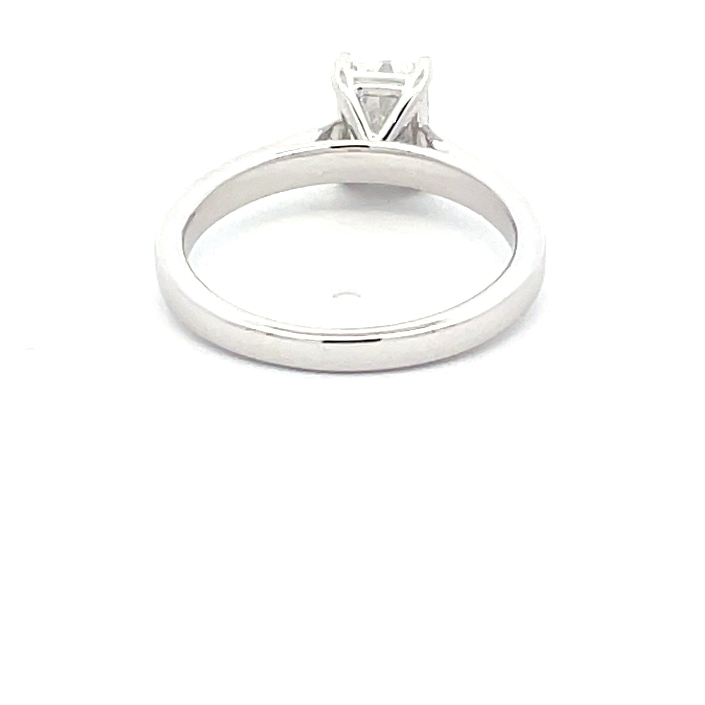 Platinum Radiant Cut Diamond Solitaire Ring - 1.03cts Gardiner Brothers