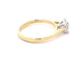 Yellow Gold Round Brilliant Cut Diamond Solitaire Ring - 1.01cts Gardiner Brothers