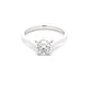 Platinum Round Brilliant Cut Diamond Solitaire Ring - 1.00cts Gardiner Brothers