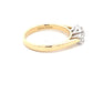 Yellow Gold Round Brilliant Cut Diamond 3 Stone Ring - 0.60cts Gardiner Brothers