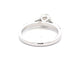 Platinum Round Brilliant Cut Diamond Solitaire Ring with diamond set shoulders - 0.95cts Gardiner Brothers