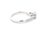 Platinum Round Brilliant Cut Diamond Solitaire Ring with diamond set shoulders - 0.95cts Gardiner Brothers