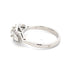Platinum Round Brilliant and Pear Shaped Diamond Halo Style Ring - 0.81cts Gardiner Brothers