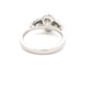 Platinum Oval and Pear Shaped Diamond Halo Cluster Style ring - 0.97cts Gardiner Brothers