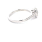 Platinum Oval Shaped Diamond Halo Style Ring - 0.78cts Gardiner Brothers