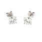 Lab Grown Round Brilliant Cut Diamond Solitaire Earrings - 1.41cts  Gardiner Brothers   