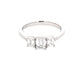 Platinum Emerald Cut Diamond 3 Stone Ring - 0.81cts Gardiner Brothers