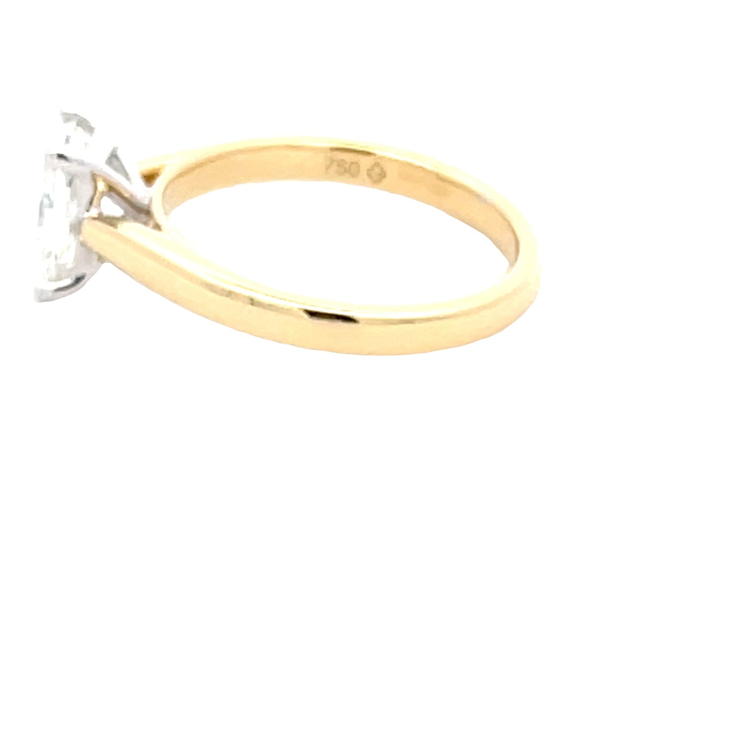 Lab Grown Radiant Cut Diamond Solitaire Ring - 1.00cts Gardiner Brothers