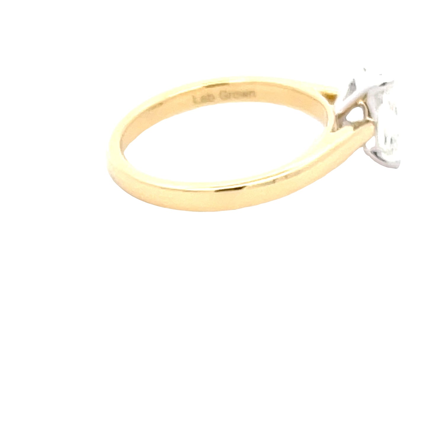 Lab Grown Radiant Cut Diamond Solitaire Ring - 1.00cts Gardiner Brothers