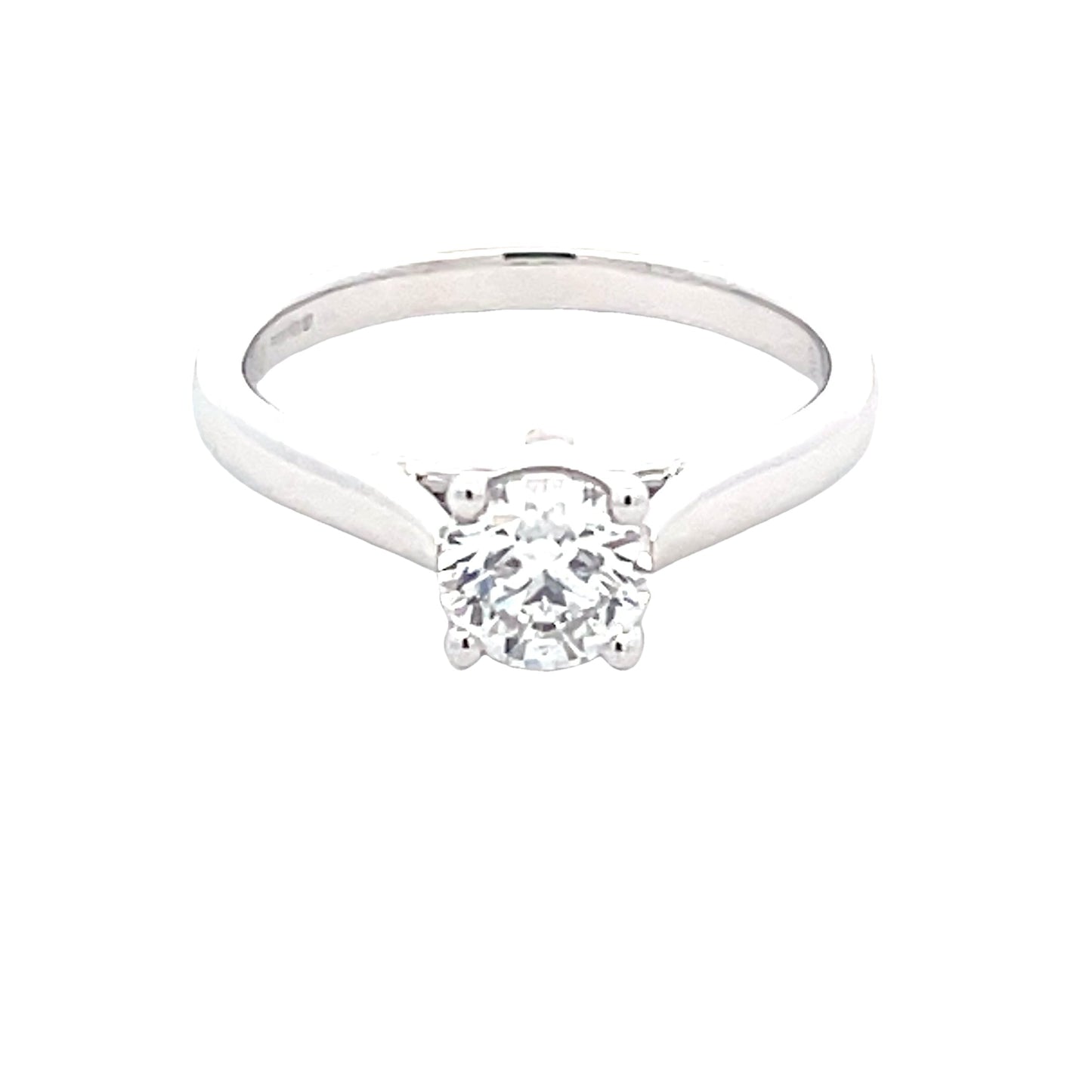 Round Brilliant Cut Diamond Solitaire Ring  Gardiner Brothers   