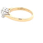 Yellow Gold Aurora Oval Shaped Diamond 3 Stone Ring - 1.13cts Gardiner Brothers