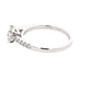 Platinum Princess Cut Diamond Solitaire With Diamond Set Shoulders - 0.95cts Gardiner Brothers
