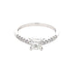 Platinum Princess Cut Diamond Solitaire With Diamond Set Shoulders - 0.95cts Gardiner Brothers