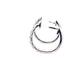 Round Brilliant Cut Diamond 12mm Hoop Earrings - 0.40cts  Gardiner Brothers   