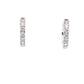 Round Brilliant Cut Diamond 12mm Hoop Earrings - 0.40cts  Gardiner Brothers   