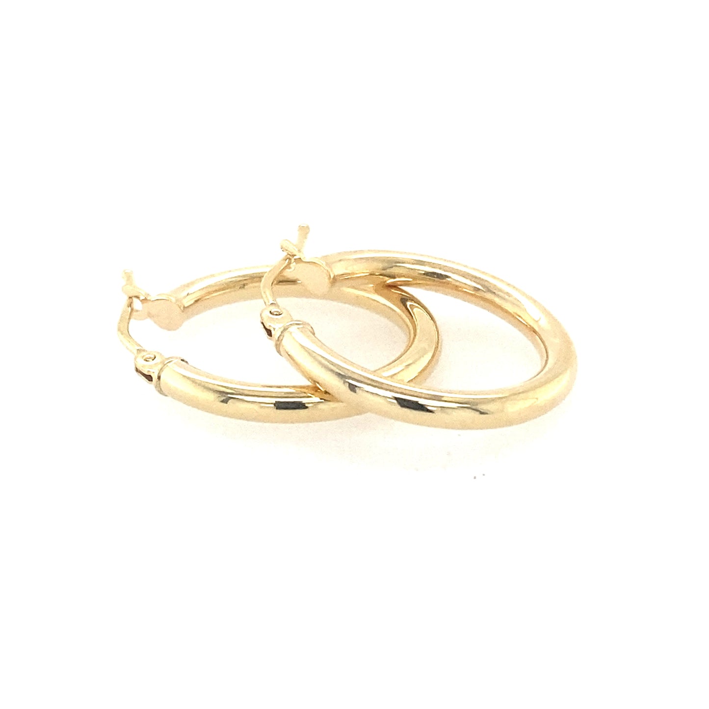 Yellow Gold Hoop Earrings  Gardiner Brothers   