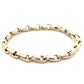 Yellow Gold Interlocking Link Bracelet  Gardiner Brothers   