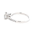 Platinum Round Brilliant Cut Diamond Solitaire Ring With Diamond Set Shoulders - 1.25cts Gardiner Brothers