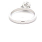 Platinum Round Brilliant Cut Diamond Solitaire Ring - 1.21cts Gardiner Brothers