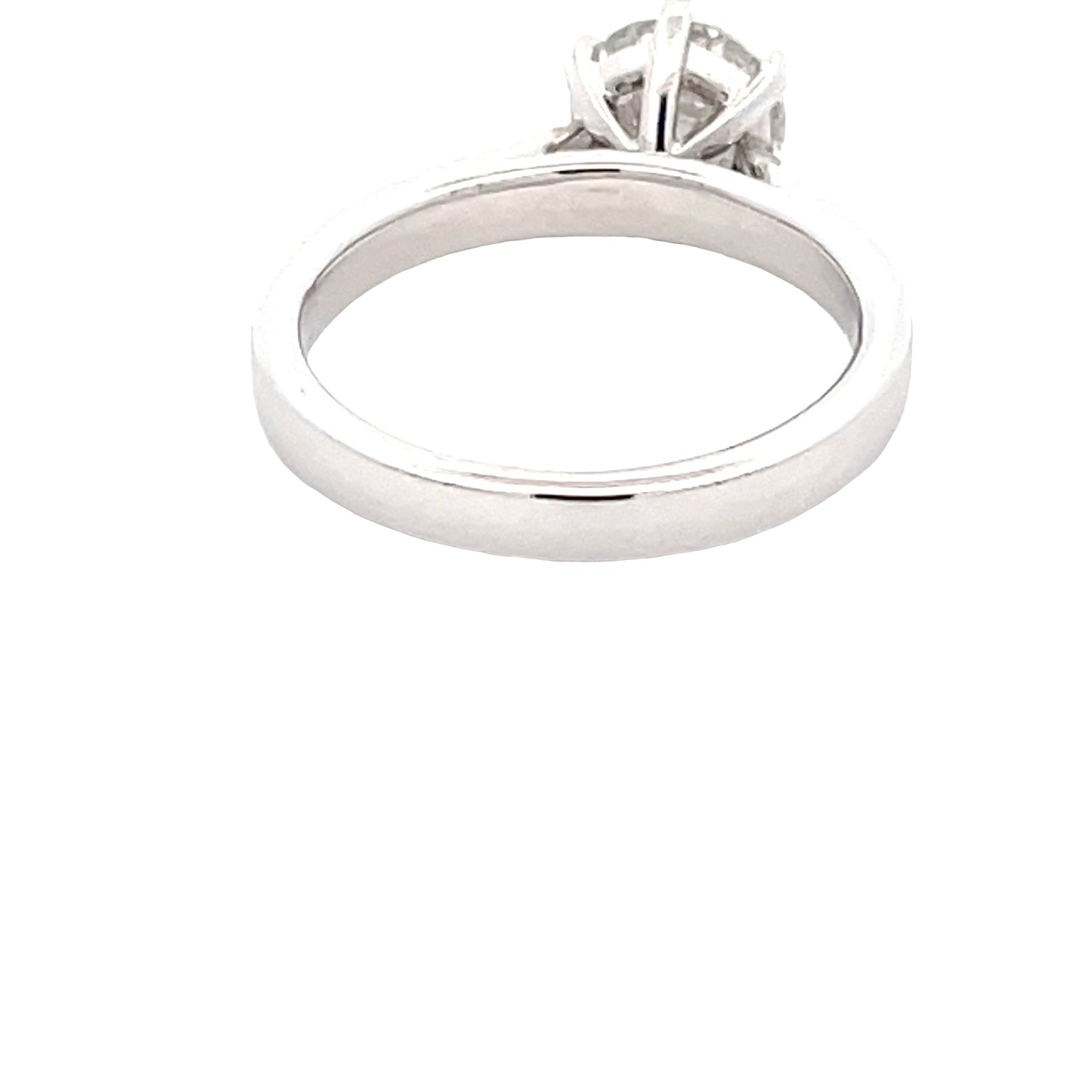 Platinum Round Brilliant Cut Diamond Solitaire Ring - 1.50cts Gardiner Brothers