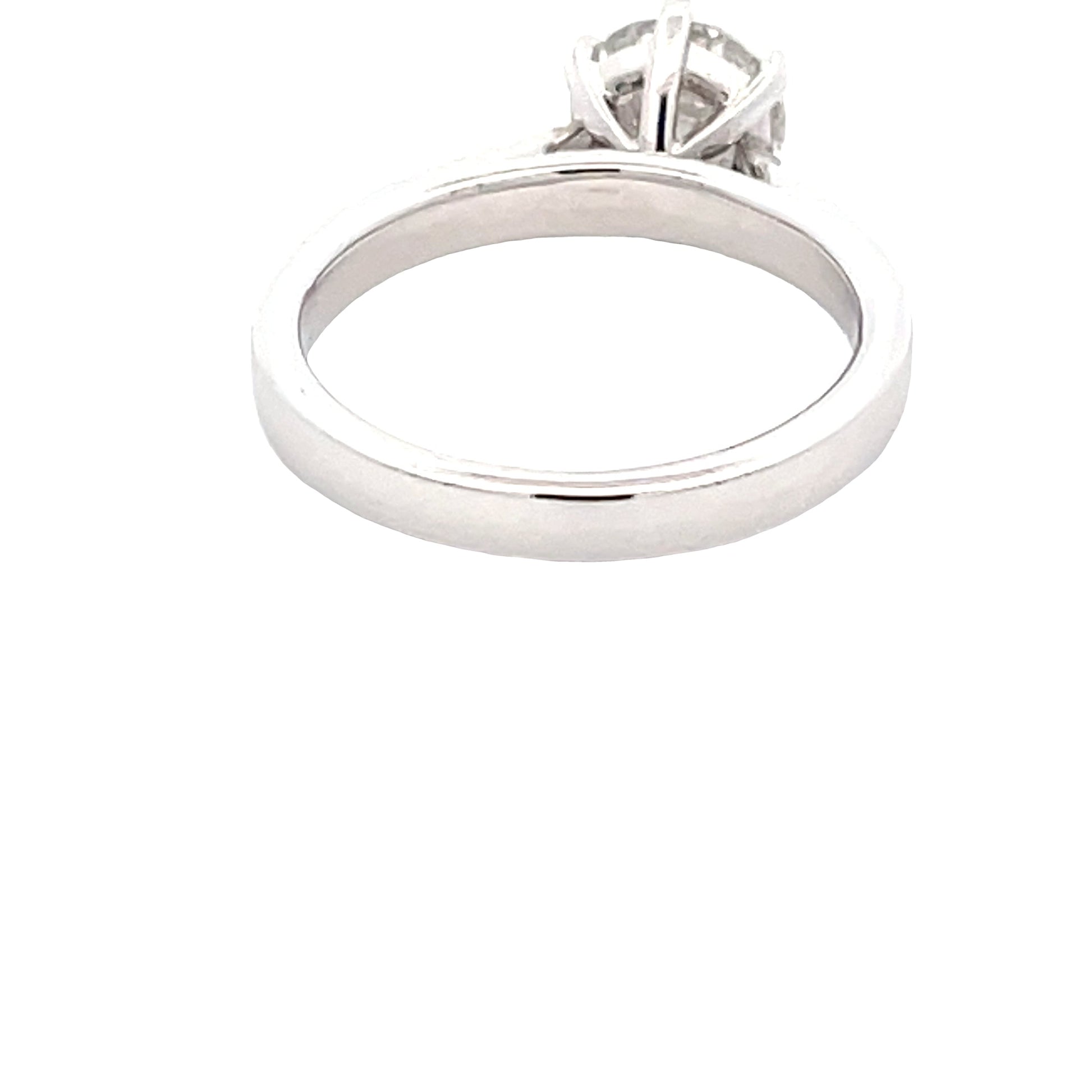 Platinum Round Brilliant Cut Diamond Solitaire Ring - 1.50cts Gardiner Brothers